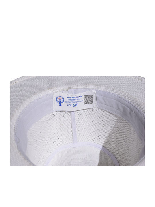 Textil Pălărie pentru Bărbați Alb