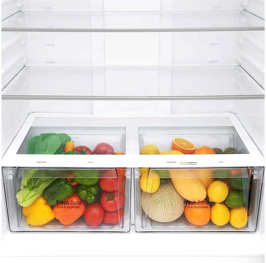 LG Ψυγείο Δίπορτο 592lt NoFrost Υ184xΠ86xΒ73εκ. Inox GTB916PZHED