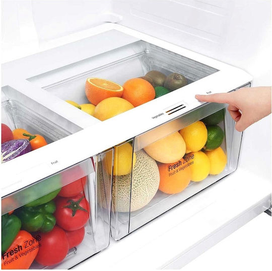 LG Ψυγείο Δίπορτο 592lt NoFrost Υ184xΠ86xΒ73εκ. Inox GTB916PZHED
