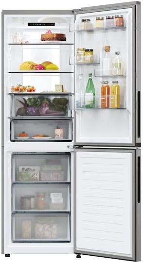 Candy Kühl-Gefrierkombination 341Es Total NoFrost H185xB59.5xT65.8cm. Inox CNCQ4T618EX