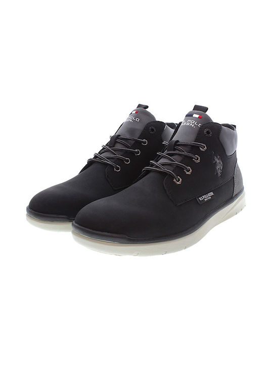 U.S. Polo Assn. Black Men's Boots