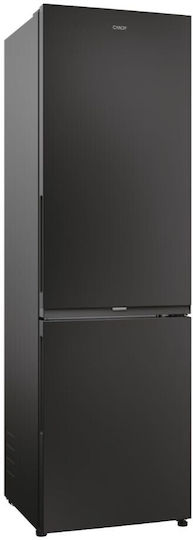 Candy Fridge-Freezer 279lt NoFrost H182.5xW54.5xD60.2cm Black CNCQ2T518EB
