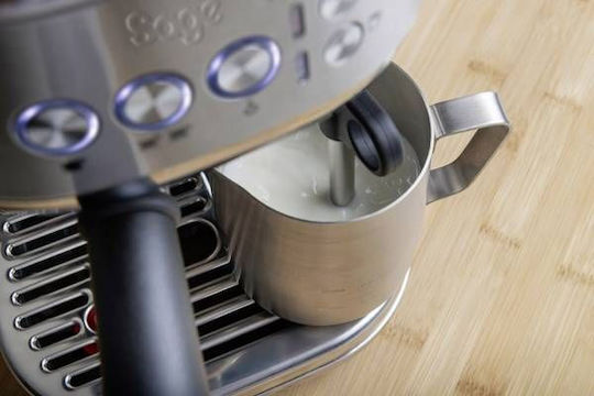 Sage Bambino Plus Mașină de Espresso 1600W Presiune 15bar Argintie