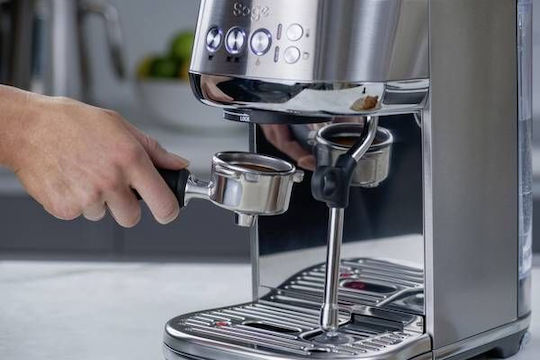 Sage Bambino Plus Mașină de Espresso 1600W Presiune 15bar Argintie