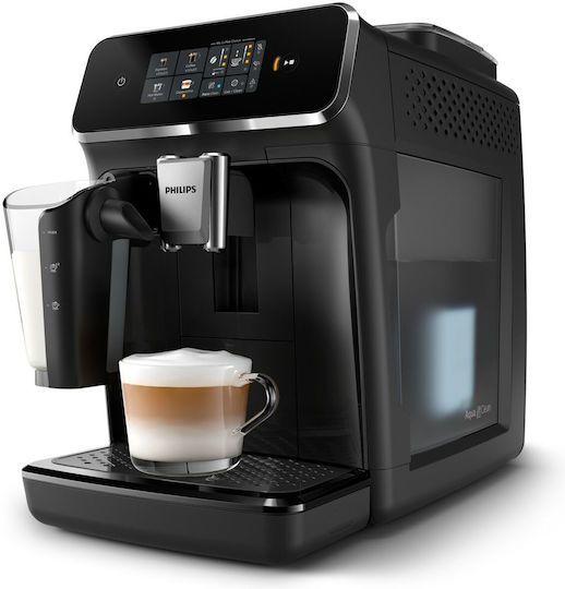 Philips Seria 2300 Automat Espressoare Putere 1500W Presiune 15bar Pentru Cappuccino Cu Râșniță Neagră EP2331/10