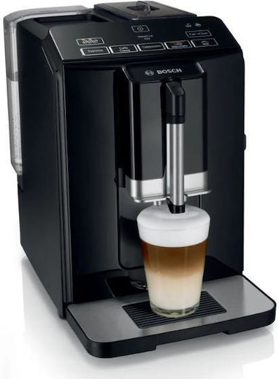 Bosch Automatic Espresso Machine 1300W Pressure 15bar with Grinder Black TIS30129RW
