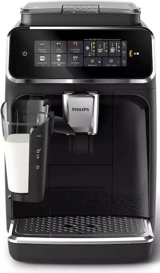 Philips Series 3300 1500W Налягане 15бар с мелачка Черна
