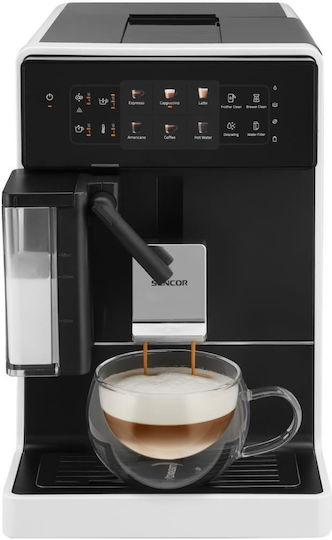Sencor 1400W Налягане 19бар с мелачка Бяла SES 9301WH