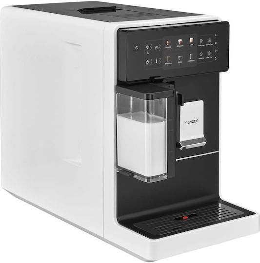 Sencor 1400W Налягане 19бар с мелачка Бяла SES 9301WH