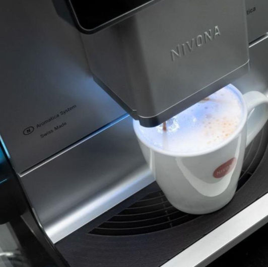 Nivona CafeRomatica Automat de Espresso 970W Presiune 15bar Argintie