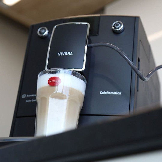Nivona Cafe Romatica 759 Automatische Espressomaschine 1455W Druck 15bar mit Mahlwerk Schwarz