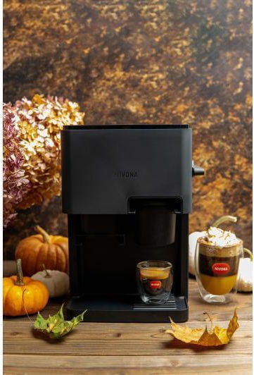 Nivona CUBE 4106 Automatic Espresso Coffee Machine 1455W Pressure 15bar with Grinding Burrs Black