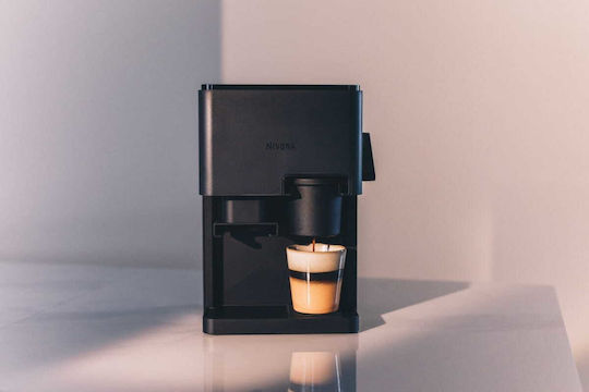 Nivona CUBE 4106 Automatic Espresso Coffee Machine 1455W Pressure 15bar with Grinding Burrs Black