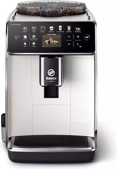 Saeco GranAroma Αυτόματη Μηχανή Espresso 1500W Πίεσης 15bar με Μύλο Άλεσης Μαύρη