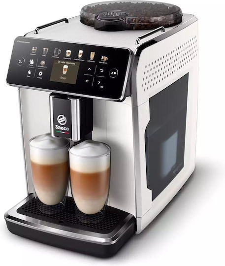 Saeco GranAroma Αυτόματη Μηχανή Espresso 1500W Πίεσης 15bar με Μύλο Άλεσης Μαύρη