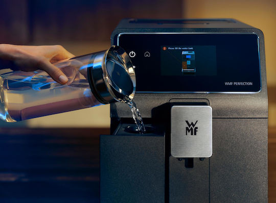 WMF 860L Automat Espressoare 1550W Presiune 15bar cu Râșniță Turcoaz CP853D