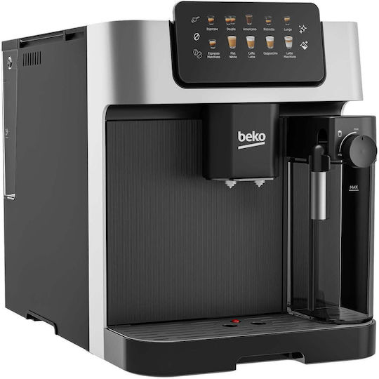 Beko Automatische Espressomaschine 1350W Druck 19bar mit Mahlwerk Schwarz CEG7304X