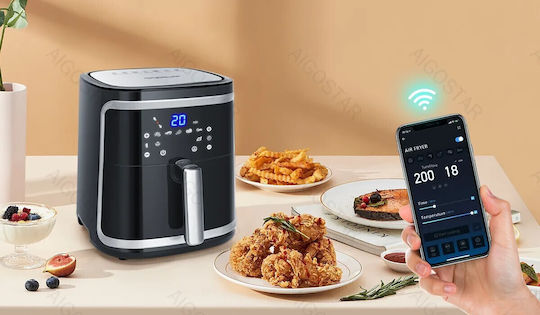 Aigostar Air Fryer with Wi-Fi 7lt Black 213053
