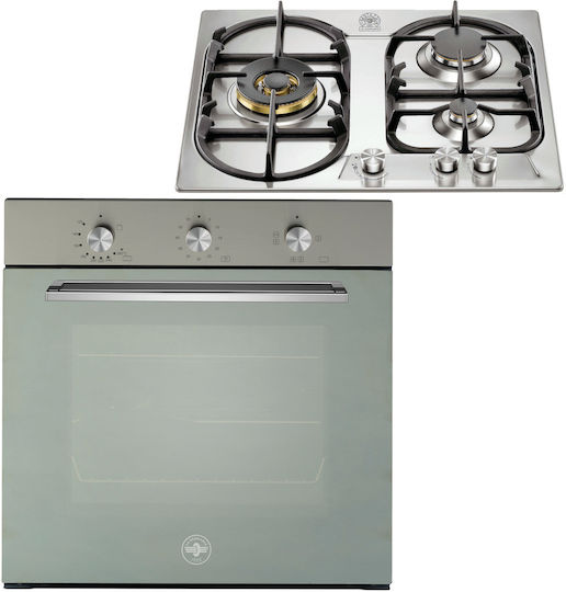 La Germania F60 5 LAG G K X + P650 1 D9 XT Gas Over Counter Oven 57lt W59.5cm.