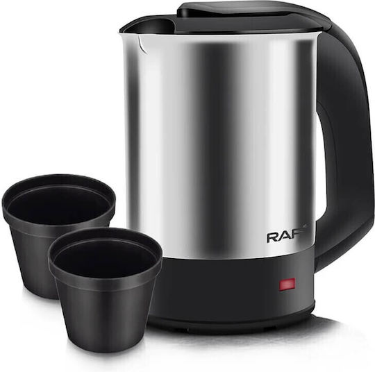 Raf R.7887 Електрическа Кана 500ml 1000W Сребриста