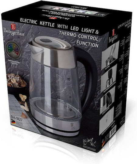 Berlinger Haus Kettle 1.7lt 2200W Gray