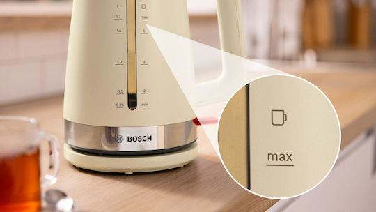 Bosch MyMoment Kettle 1.7lt 2400W Beige