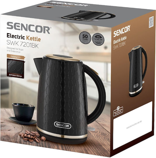 Sencor Βραστήρας 1.7lt 2200W Μαύρος