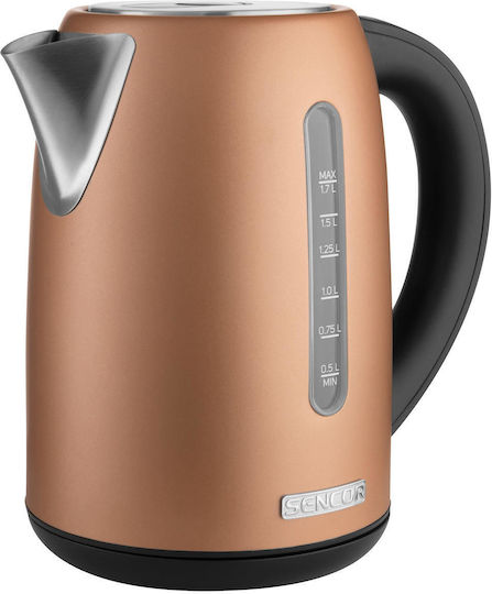 Sencor Βραστήρας 1.7lt 2150W Χρυσός