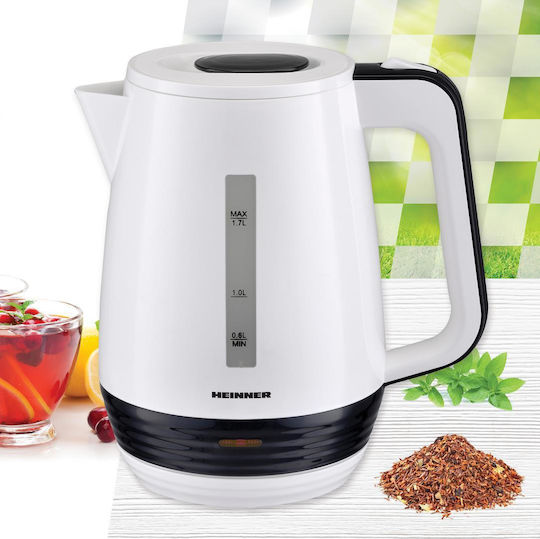 Heinner Βραστήρας 1.7lt 2200W Λευκός
