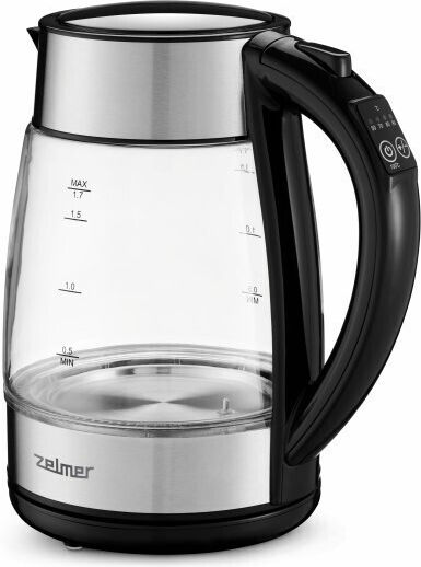 Zelmer ZCK8026 Βραστήρας 1.7lt 2200W Ασημί