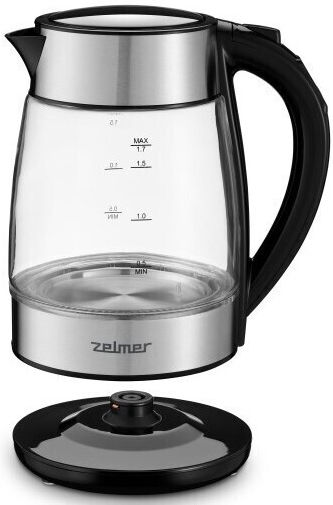 Zelmer ZCK8026 Βραστήρας 1.7lt 2200W Ασημί