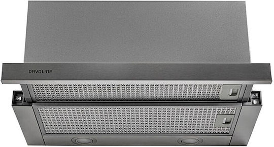 Davoline GP PLUS Συρόμενος Απορροφητήρας 60cm Inox