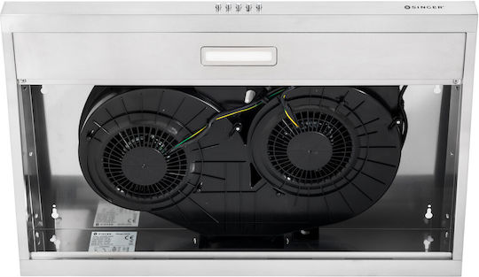 Singer LIN 752D Freestanding Vent Hood 75cm Inox