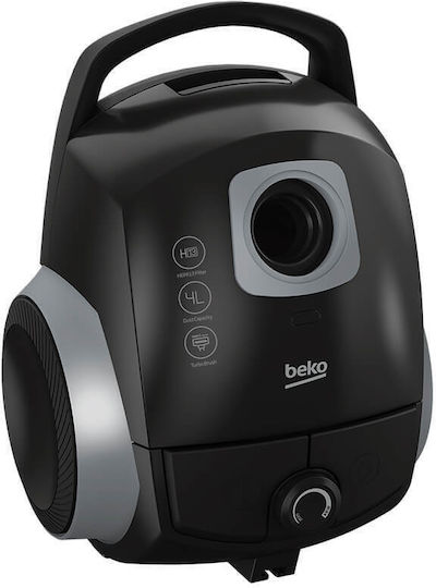 Beko VCC 44821 AB Ηλεκτρική Σκούπα 800W με Σακούλα 4lt Μαύρη