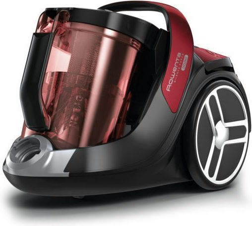 Rowenta Silence Force Cyclonic Ηλεκτρική Σκούπα 550W με Κάδο 2.5lt Μπορντό