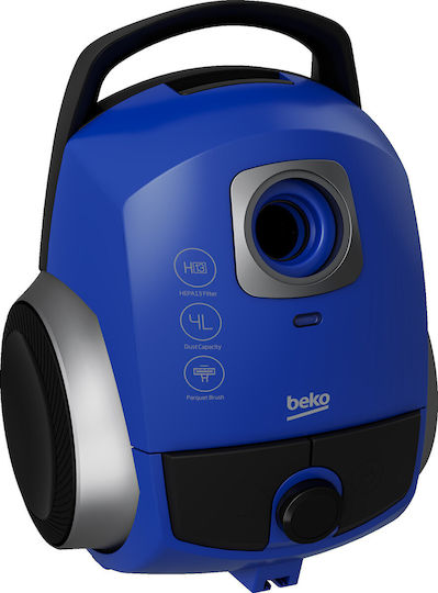 Beko VCC 44822 AD Staubsauger 800W Eingetütet 4Es Blau
