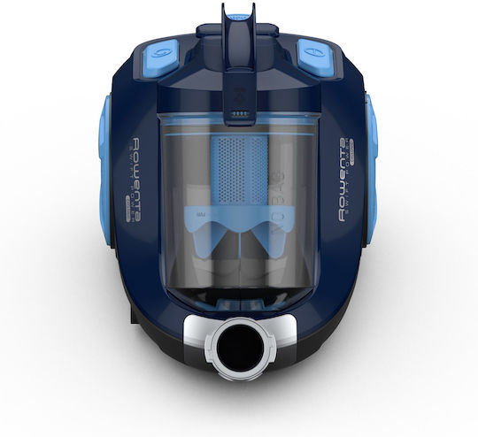 Rowenta RO2981 Ηλεκτρική Σκούπα 750W με Κάδο 1.5lt Μπλε