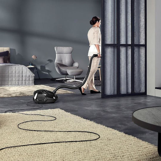 AEG VX7-2-OKOX Aspirator 650W cu sac 3.5lt Neagră