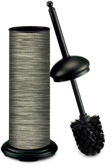 Marva 812012S Metallisch Set aus Toilettenbürste und Mülleimer für das Badezimmer 5Es Gray Marva 812012S Metallisch Set aus Toilettenbürste und Mülleimer für das Badezimmer 5Es Gray