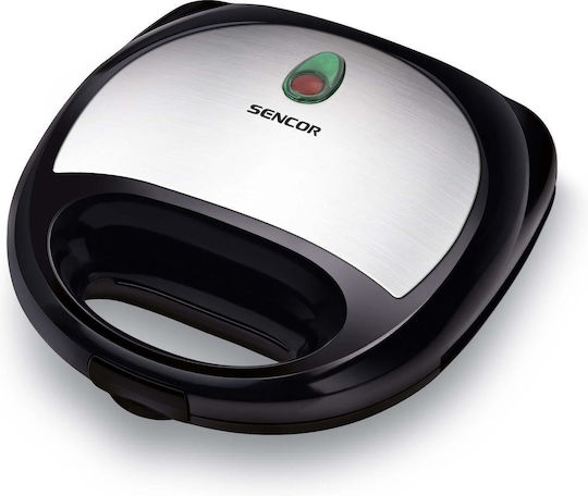 Sencor Sandwich Maker with Removable Plates for for 2 Sandwiches Sandwiches 700W Inox