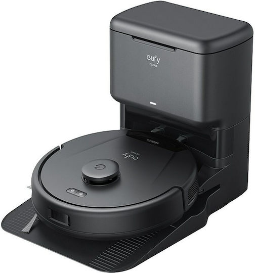 Eufy L60 Hybrid SES Roboter-Staubsauger mit Kartierung Laser und Saugkraft 5000Pa Schwarze