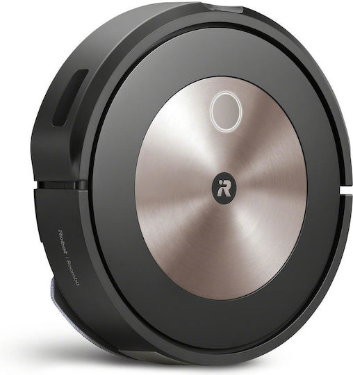 iRobot Roomba Combo j5 Σκούπα Ρομπότ με Οπτική Χαρτογράφηση Μαύρη
