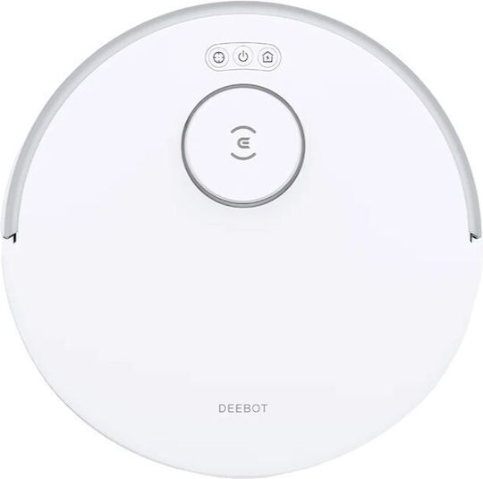 Ecovacs Deebot N20 Aspirator Robot cu Cartografiere Laser și Putere de Aspirație 8000Pa Albă
