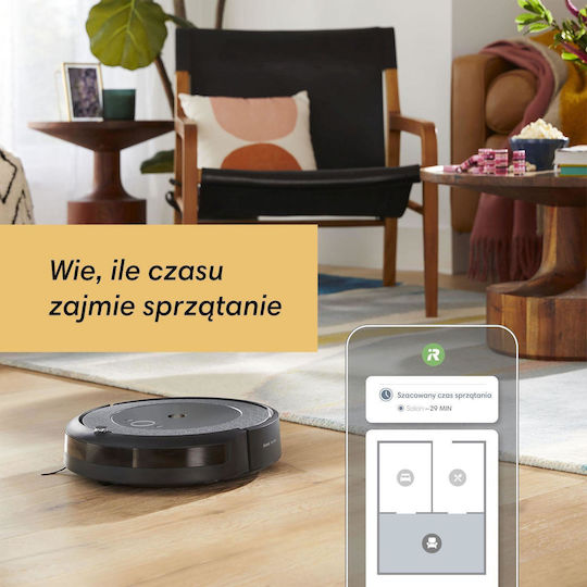 iRobot Roomba i5 Прахосмукачка Робот с Интелигентна Навигация Сива