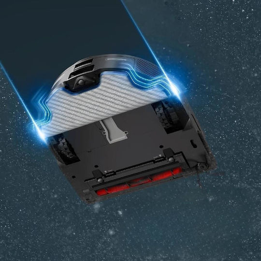 Rowenta X-Plorer Series 240+ AI Прахосмукачка Робот с Лазерно Картографиране и Всмукателна Мощност 8000Pa Черна