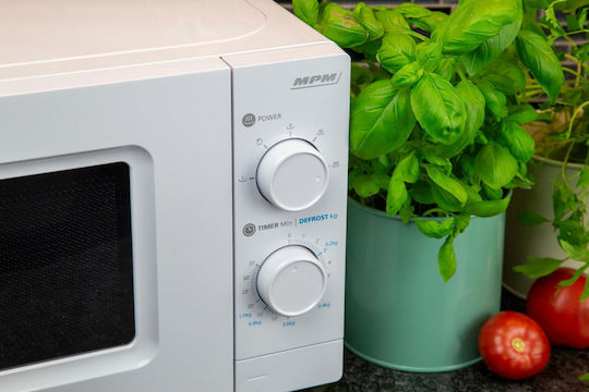 MPM Microwave Oven with Grill 20lt White