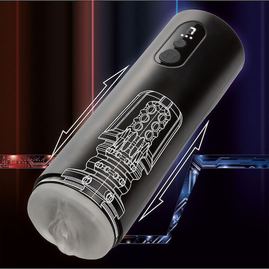 Calexotics Bionic Thrusting Masturbator Black