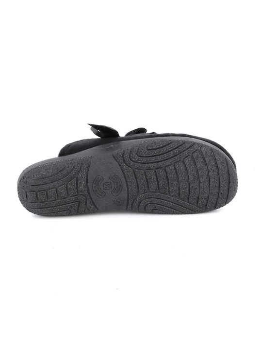 Adam's Shoes Winter Women's Slippers in Black color