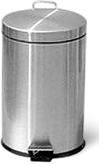 Delta Cleaning Waste Bin Silver 20L