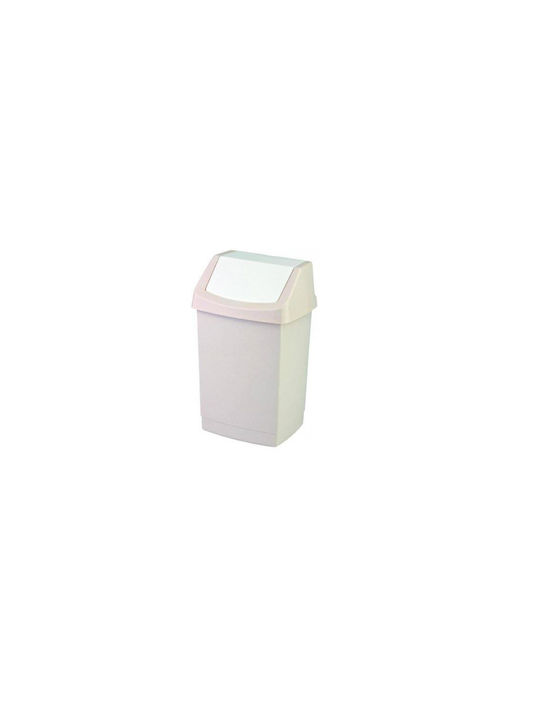 Curver Coș de Gunoi Plastic Bej 25lt 1buc